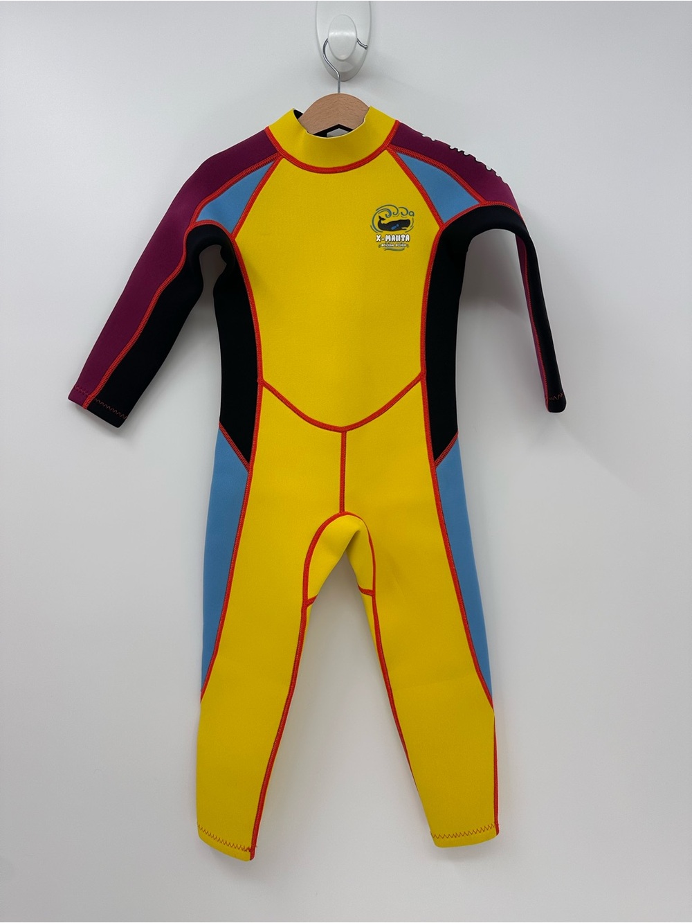 Kid's Yellow Neoprene Wetsuit Size 4-5T